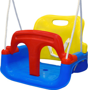 Ehomekart Swing for Kids - Baby Swing with Food Tray - for Indoor and Outdoor - for Boys and Girls of Age 6 Months + (2 In1 Swing with Front Guard)