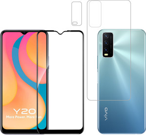 Vatsin Front and Back Tempered Glass for Vivo Y20i