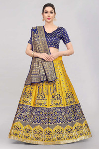 Divastri Self Design Semi Stitched Lehenga Choli