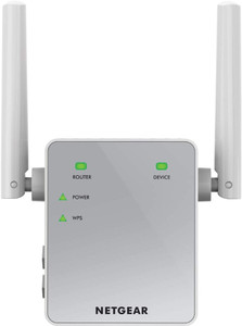 NETGEAR EX6120 WiFi Range Extender 2.4 GHz, 5 GHz 1200 Mbps Wifi Speed Dual Band External Antenna NA