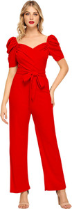 ILLI LONDON Solid Women Jumpsuit