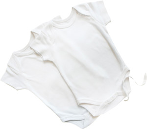 Picksparrow Baby Boys & Baby Girls White Bodysuit