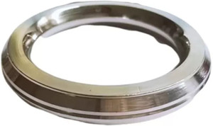 vaiseema Stainless Steel Silver Coated Kada