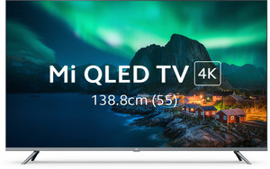 XIAOMI by Mi Q1 138.8 cm (55 inch) QLED Ultra HD (4K) Smart Android TV with Dolby Vision and 30W Audio