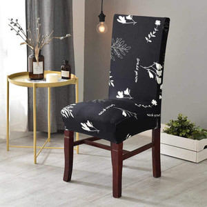 lukzer Polyester Floral 1 Seater Chair Cover