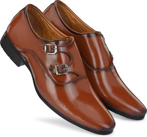 LEEPEETER Monk Strap For Men