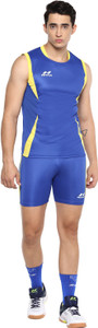 NIVIA Spiral Volleyball jersey set Solid Men Track Suit