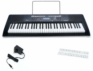 Juarez Opus JRK682 61-Key Electronic Keyboard Piano with LCD