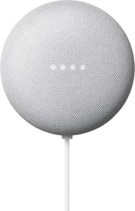 Google Nest Mini (2nd Gen) with Assistant Smart Speaker (Chalk