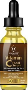 WAYMORE Vitamin C Face Serum 30 ml -Skin Lightening, Whitening & Brightening, Age-Defring Serum, Anti Aging , Brigthening Face ,Reducing Dark Circle, Fine Line & Sun Damage