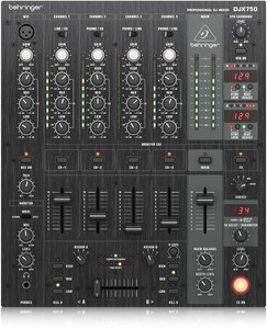 Behringer Pro Mixer DJX750 Professional 5-Channel DJ Mixer