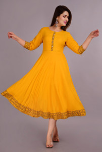 Ladies frock store suit cotton