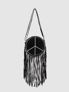 STREET9 Women Black Sling Bag