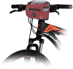 DOUBLE R BAGS Front Frame Cycle Bag Waterproof Phone Holder Under