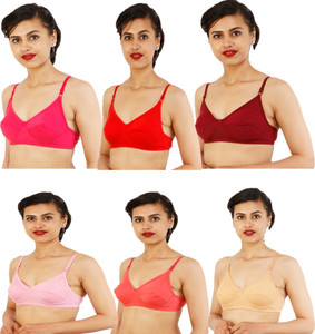 oxbeery Women Full Coverage Non Padded Bra