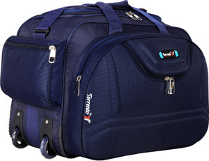 TORRENTO (Expandable) STYLISH WATERPROOF FABRIC WITH WHEEL SAFE GUARD HIGHLY DURABLE LIGHT WEIGHT 45 L 22 INCH TRAVEL DUFFEL BAG Duffel With Wheels (Strolley)