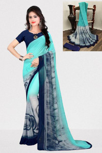 maayro Printed Daily Wear Georgette Saree