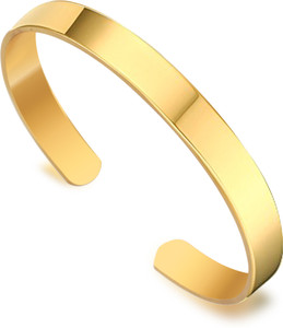 MEENAZ Metal, Copper, Alloy, Stainless Steel Gold-plated, Titanium Kada