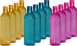 Antic Dimond Design Plastic Fridge,office,Home Water Bottle 1000 ml Bottle 1000 ml