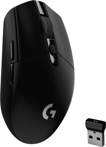 Logitech G304 LightSpeed /6 Programmable Buttons /Onboard Memory/Adj DPI Upto 12000 Wireless Ambidextrous Optical  Gaming Mouse  with Bluetooth