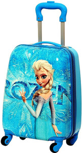 NIRVA Frozen Pattern 18 Inch ( 45 cm ) Water Proof Printed Pattern Fashionable Smart School Bag For Kids Comfortable And Ergonomic Handle Luggage Bag For Boy Girls Cabin Luggage’s Bag Cabin Suitcase 4 Wheels - 18 inch