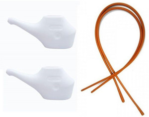 YOGSADHAK Plastic White Neti Pot