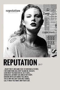 Taylor Swift Poster - Reputation (300GSM Premium Matte