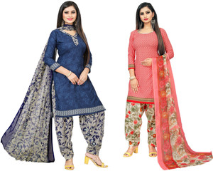ANAND Crepe Printed Salwar Suit Material