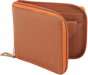 Shiv Men Trendy Tan Artificial Leather Wallet