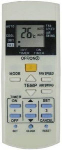 Topmarque VC 86 Split/Window Air Conditioner Remote (Please Match The Image with Your Old Remote) PANASONIC Remote Controller