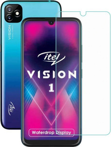 TINGTONG Tempered Glass Guard for Itel Vision 1 Pro