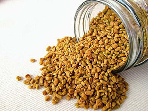 Organic Bites Yellow Dana Methi (Fenugreek Seeds)
