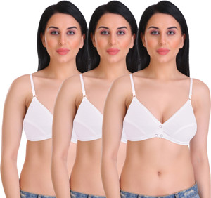 Featherline Non Padded Non Wired Regular Women's Front Open T-Shirt Bra Women T-Shirt Non Padded Bra