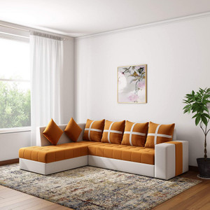Torque Jamestown L Shape LHS Fabric 6 Seater Sofa