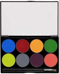 mehron】AQ 30 Color Palette ボディペイント アート 石鹸 アート