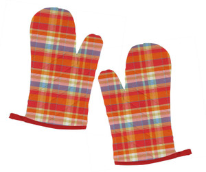 Cotonex Multicolor Cotton Kitchen Linen Set