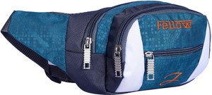 fellow Casual fancylook unisex waist bag waterproof waist bag in light weight waist bag |travel||wallet| Hiking Travel Camping Running; Adjustable Strap; Water Resistant, Polyster, Money Belt for Phone, Passport, Wallet (grey, blue) Waist Bag