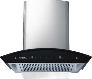 Hindware Oasis ss 60 Auto-Clean motion sensor with motion senser 1200 CMH 60 cm Auto Clean Chimney