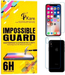 iKare Front and Back Screen Guard for Apple iPhone X, Apple iPhone XS