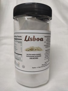 LISBOA LISBOA SALTED SHEEP SAUSAGE CASINGS SKIN , 750 g