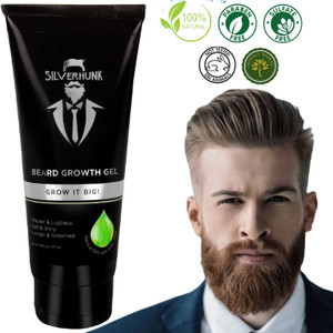 silverhunk Natural Oils With Aloe Vera BEARD GEL For Strong, Healthy, Fast,  And Thicker Beard Growth - Price in India, Buy silverhunk Natural Oils With Aloe  Vera BEARD GEL For Strong, Healthy,