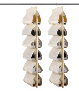 Flipkart SmartBuy 12 Compartment Shoe Rack Hanging Shoe