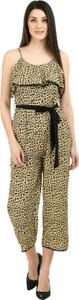 Blushia Animal Print Women Jumpsuit