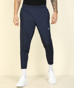 NIKE Solid Men Blue Track Pants