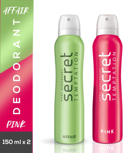 Secret Temptation Affair Pink Deodorant 150ml - Image 4