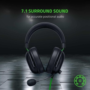 Razer BlackShark V2 X - Multi-platform Wired Gaming Headset (Black)