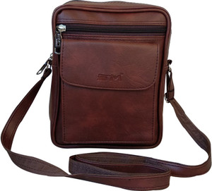SM Brown Sling Bag cross body sling bag