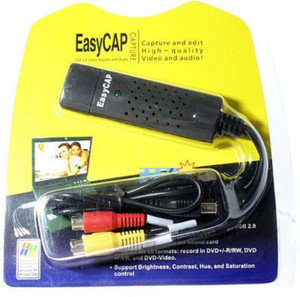 TECHON TV-out Cable EasyCap Video And Audio Capturing Device directly from TV
