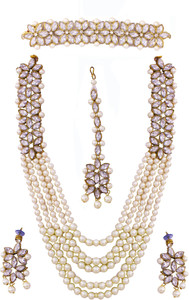 Guarantee Ornament House Brass Gold-plated Gold Jewellery Set