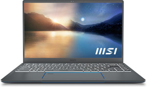 MSI Prestige 14 Intel EVO Intel Core i5 11th Gen 1135G7 - (16 GB/512 GB SSD/Windows 10 Home) Prestige 14Evo A11M-624IN Thin and Light Laptop